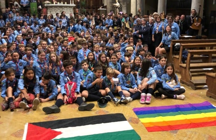La foto pubblicata dal settimanale delle Diocesi sui social