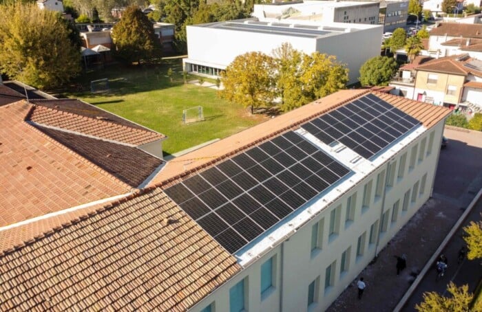 Impianto Sulle Scuole Medie Di Fusignano