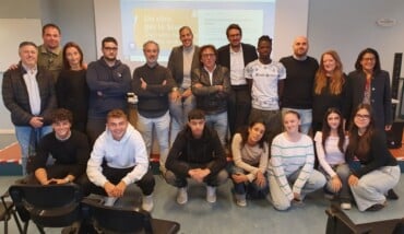 Incontro Della Presidente Della Provincia Di Ravenna Valentina Palli E Del Sindaco Di Ravenna Alessandro Barattoni Con Gli Studenti Dell’Olivetti Callegari 