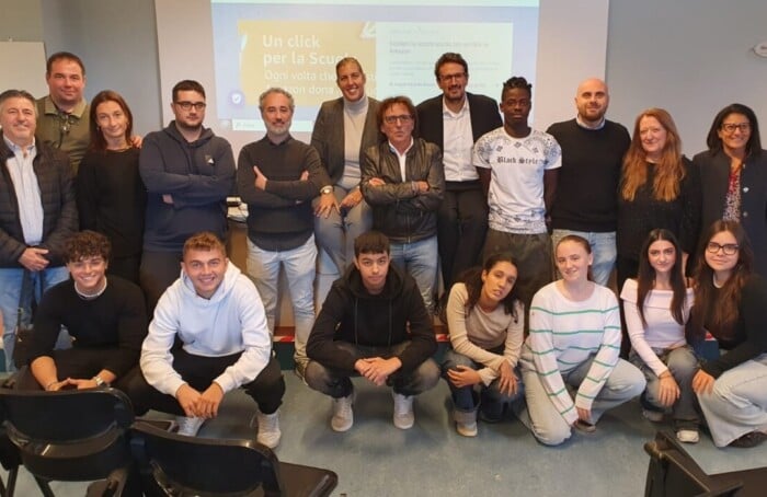 Incontro Della Presidente Della Provincia Di Ravenna Valentina Palli E Del Sindaco Di Ravenna Alessandro Barattoni Con Gli Studenti Dell’Olivetti Callegari