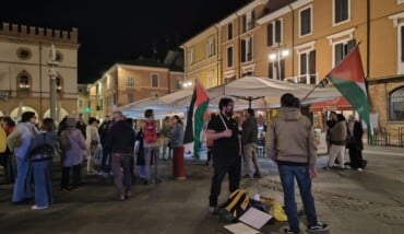 Piazza Ravenna Global Sumud Flotilla 