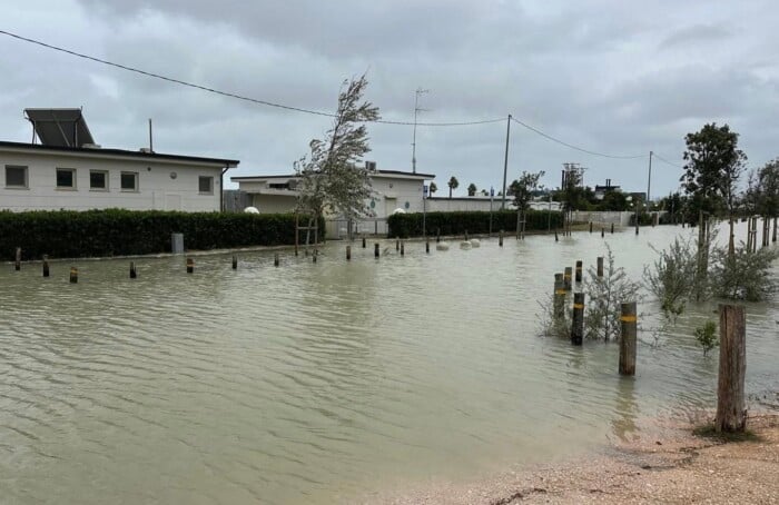 Allagamento Marina Ravenna