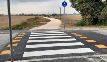 Pista ciclabile ponte nuovo madonna 