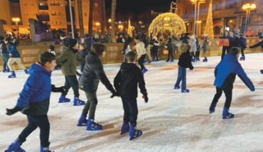 La Pista Di Pattinaggio Sul Ghiaccio Ad Alfonsine