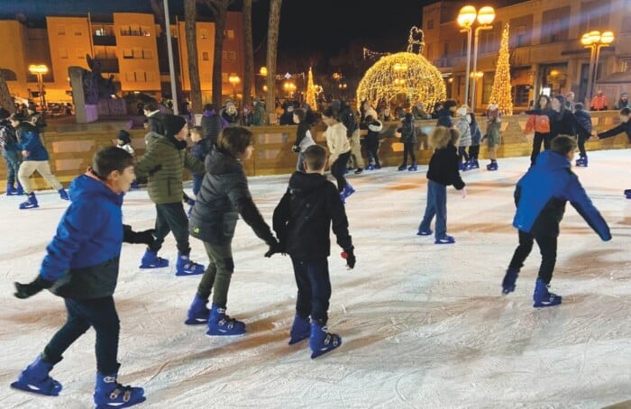 La Pista Di Pattinaggio Sul Ghiaccio Ad Alfonsine