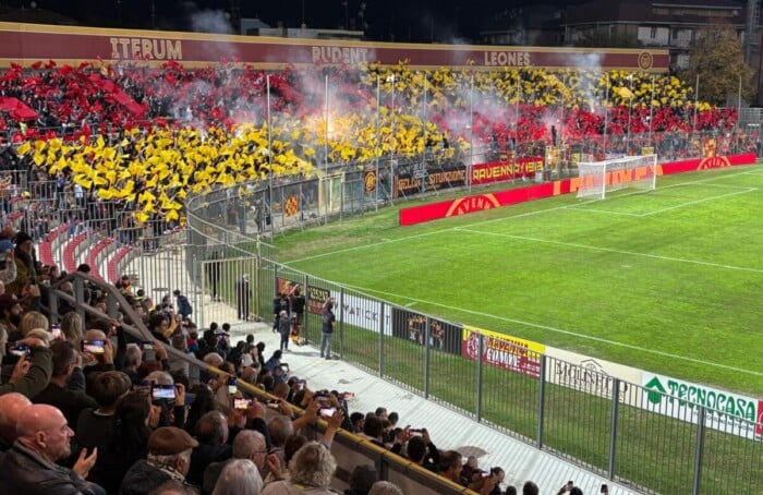 Ravenna Ascoli curva Mero