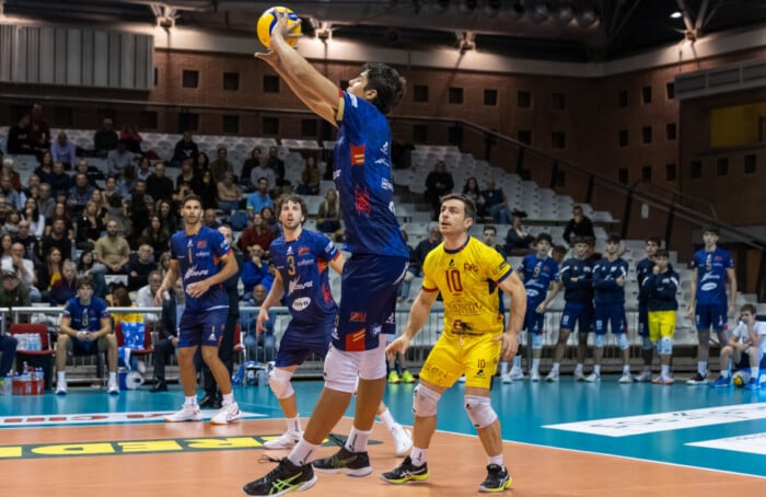 RAVENNA 19/10/2025. VOLLEY PALLAVOLO. Consar Ravenna Alva Inox 2 Emme Service Porto ViroO 3 2.