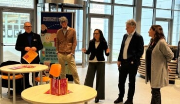 Da Sinistra A Destra Eugenio Fusignani, Giacomo Bergamini, Irene Priolo, Marco Pollastri 