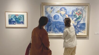 Quella passione di Chagall per il mosaico 