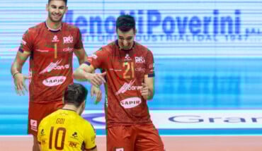 RAVENNA 23/11/2025. VOLLEY PALLAVOLO. Consar Ravenna Rinascita Lagonegro 3 1.