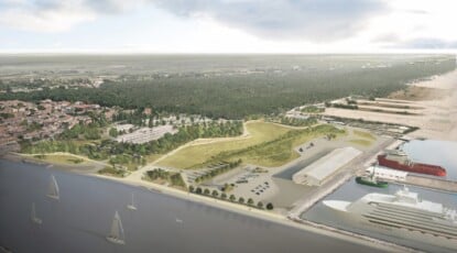 È in ritardo il grande parco tra terminal crociere e Porto Corsini 