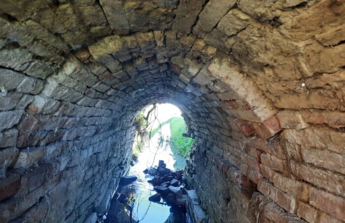 Foto Del Ponte Prima Dei Lavori Di Ricostruzione, Che Sono In Corso (3)