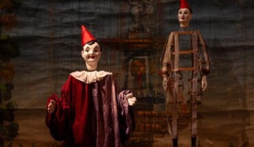 I PAGLIACCI MARIONETTE A FILI I FANTOCCI LIRICI YAMBO INIZI 900 