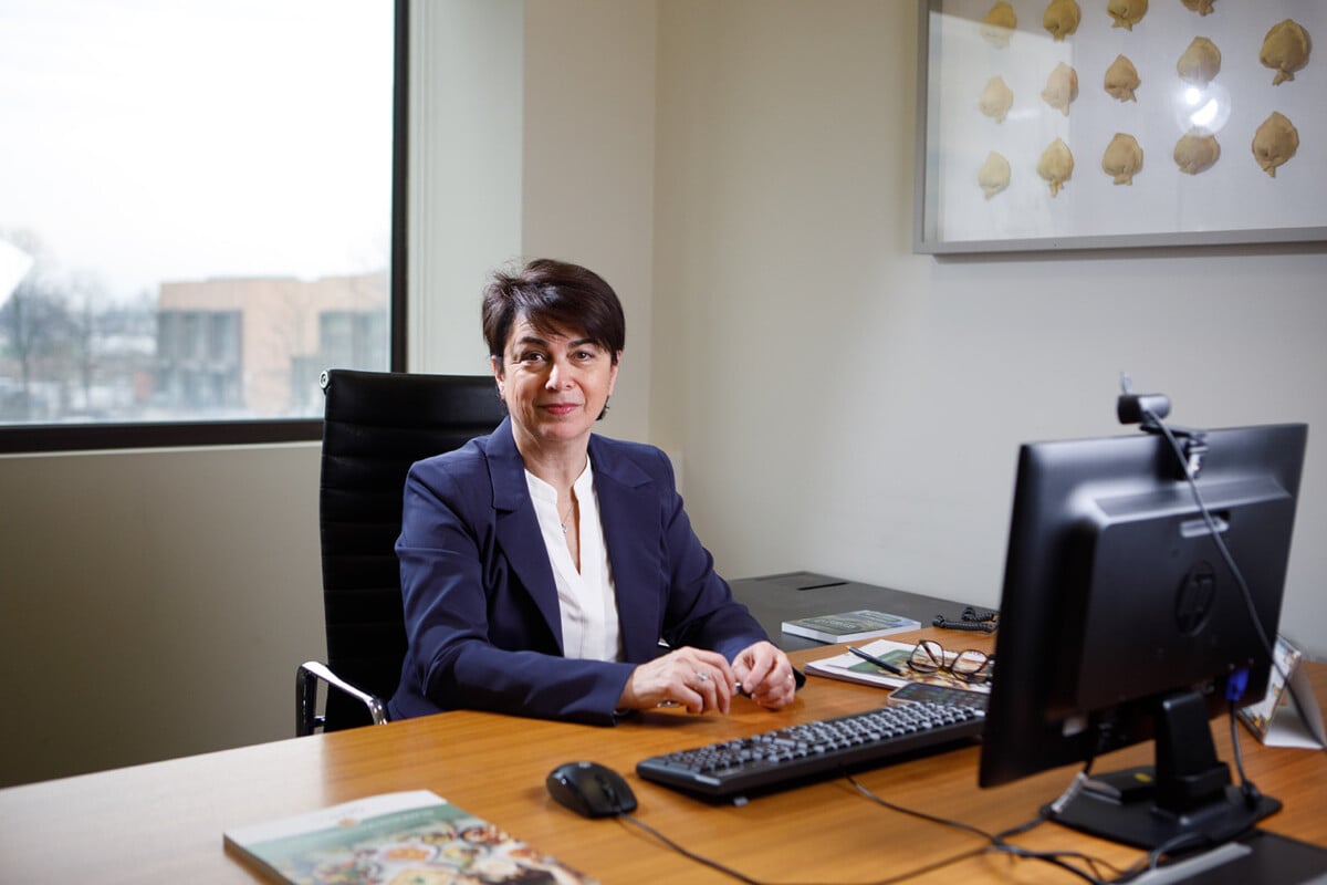 La presidente Mirella Paglierani