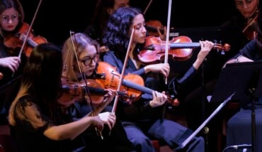 RAVENNA 13/12/2024. ORCHESTRA CHERUBINI. Converto Degli Archi Dei Cherubini Con Daniele Bonaventura Al Teatro Socjale 