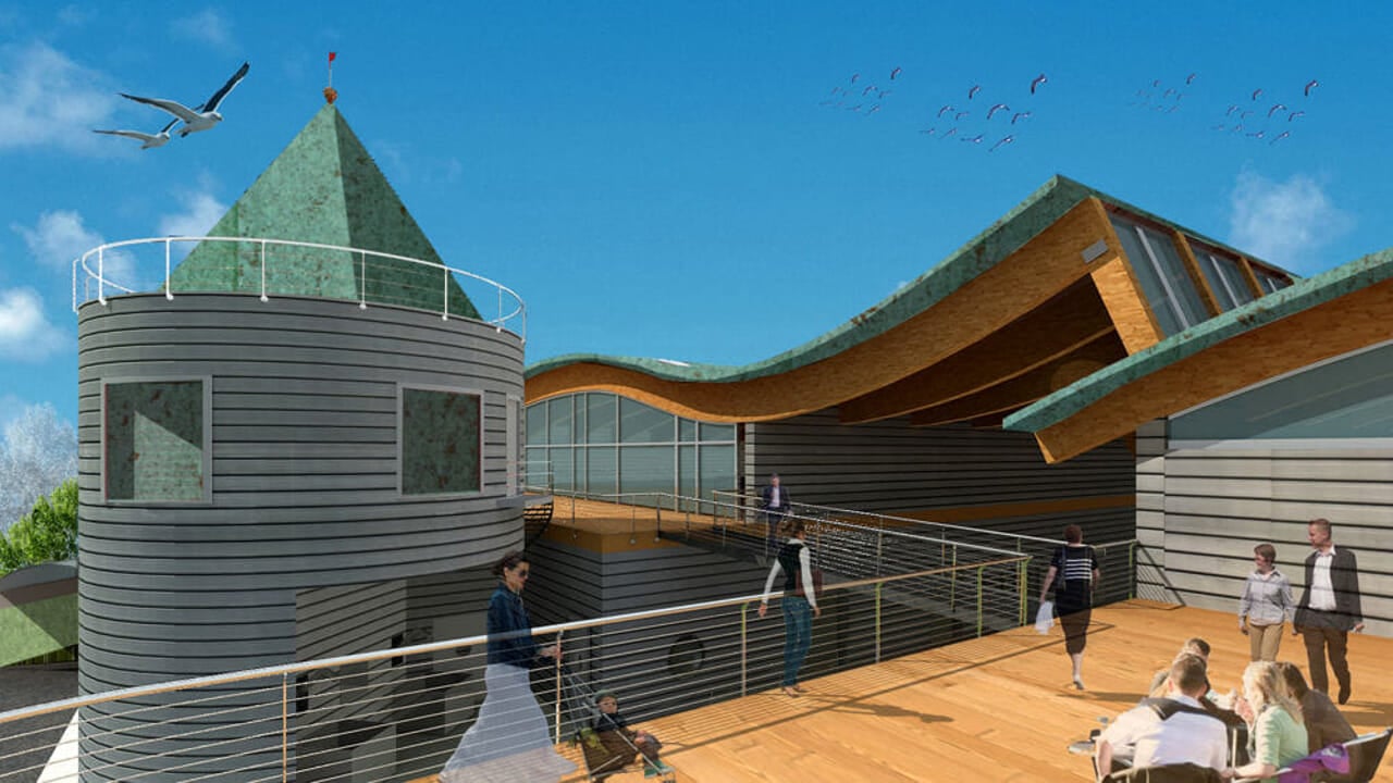 Nuovo Mercato Ittico Rimini Rendering