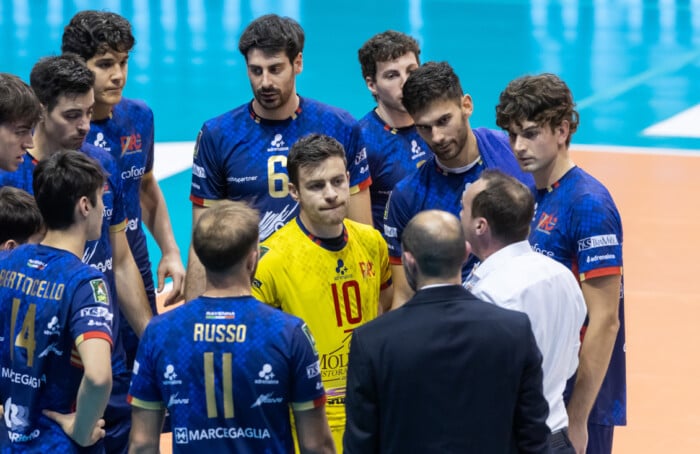 RAVENNA 3/12/2025. VOLLEY PALLAVOLO. Consar Ravenna Consoli Sferc Brescia 3 1.