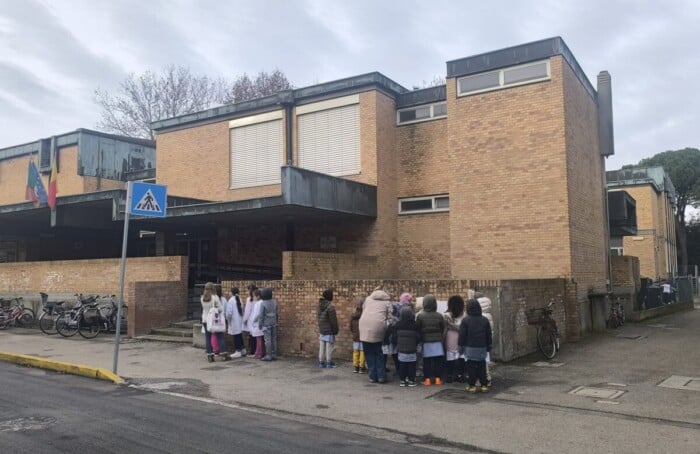 Evacuazione terremoto scuola Torre