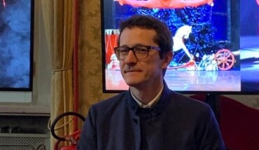 Emanuele Masi durante la presentazione alla stampa a Ravenna 