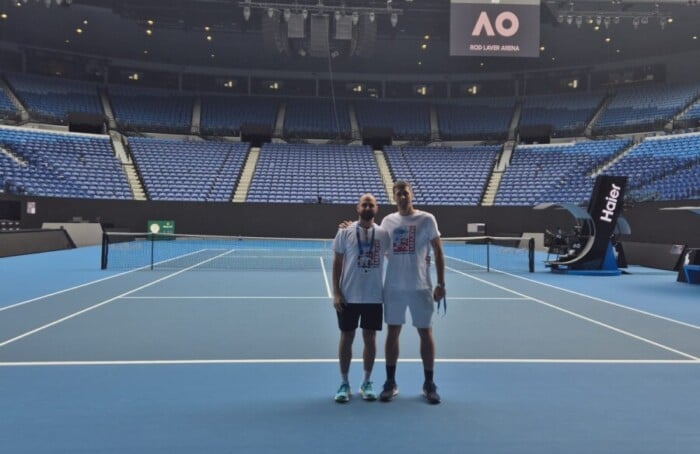 a sx Rametta, a destra Fatic