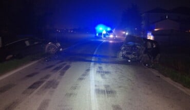 Incidente frontale Dismano 