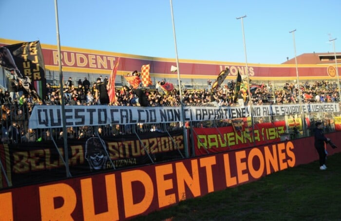 Curva Ravenna Foto Daniele Abbondanza