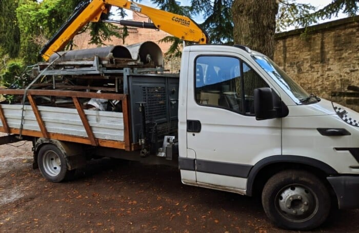 Il Mezzo Sequestrato Dalla Polizia Locale Dell'Unione Faentina