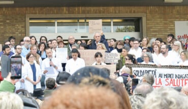 Flash Mob Medici Indagati 