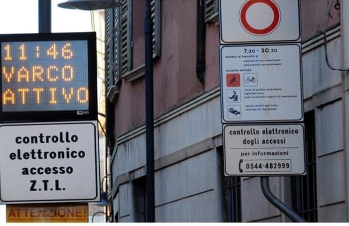 Controllo Elettronico Ztl Ravenna Varco 2