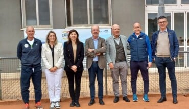 Da Sinistra Ronnj Capra, Egle Torre, Barbara Monti, Gilberto Fantini, Roberto Vitale, Massimo Nicolini Ed Ennio Dragoni