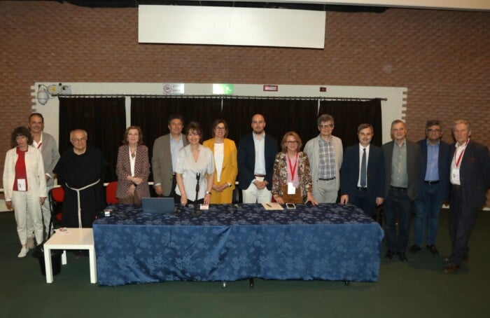 27 05 2026 Ravenna; Centro Congressi Inizio Del Congresso Dantesco Internazionale Autorità Professoressa Sebastiana Nobili , Sbaraglia , Falconi , Padre Ivo , Simona Tondelli , Silvia Masi , Luca Cipriani Anna Chiara Fariselli , E I Relato