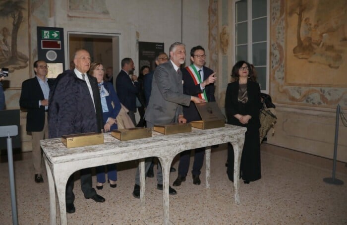 15 05 2026 Ravenna Museo Byron E Del Risorgimento , Visita Del Ministro Giuli , Con Patuelli , Falconi , Sindaco Barattoni