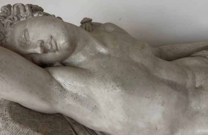 Antonio Canova, Endimione Dormiente (part.) (copia In Gesso)