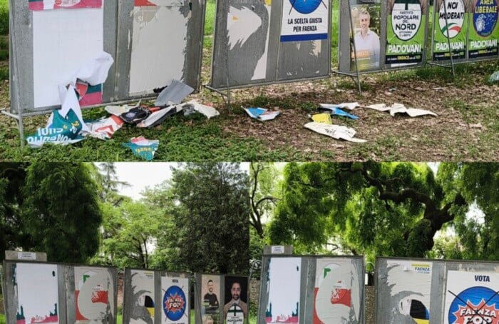 Foto Manifesti Strappati
