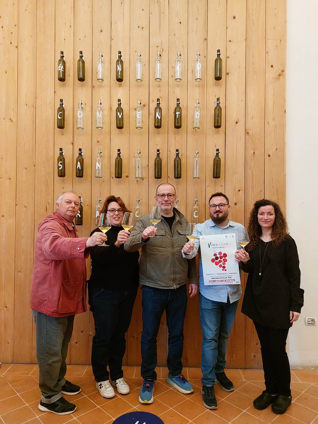 Da Sx Paolo Babini Caterina Corzani Andrea Marchetti Paolo Camprini E Fulvia Damiani