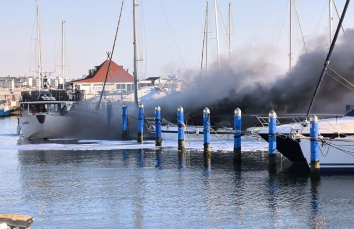 Incendio Porto Cervia 1