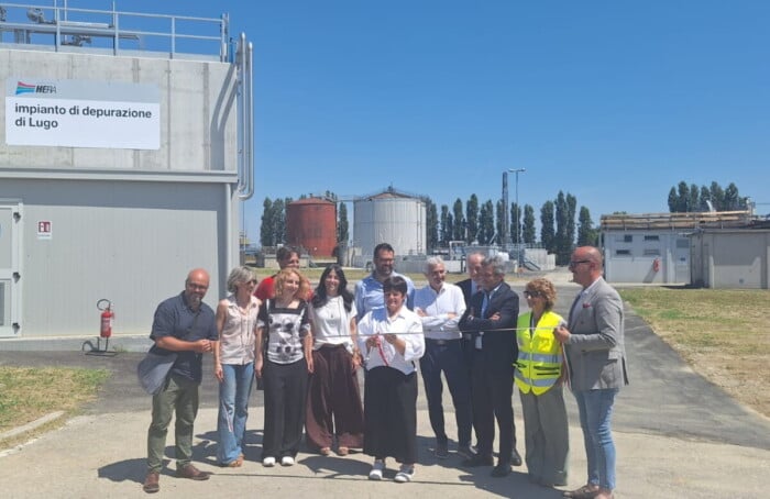 Depuratore Lugo, Taglio Del Nastro X Media