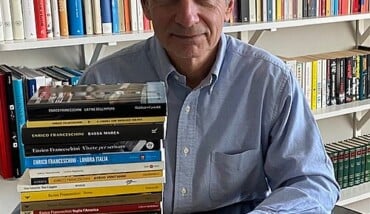 Enrico Franceschini Sit At His Desk