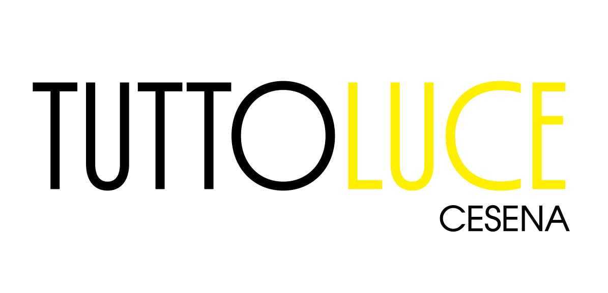 Logo Tuttoluce Cesena Nero