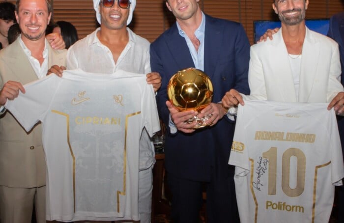 Paolo Scocco, Ronaldinho, Ignazio Cipriani, Giorgio Mallone