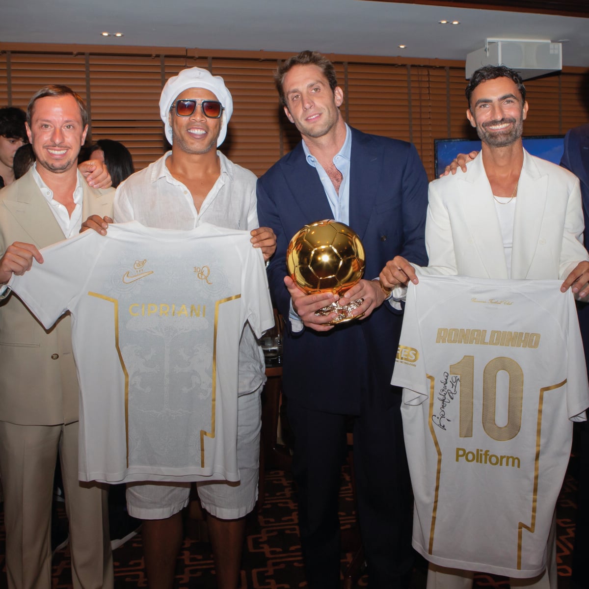 Paolo Scocco Ronaldinho Ignazio Cipriani Giorgio Mallone