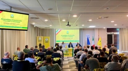 Zampini (Coldiretti): «Tra gli agricoltori c’è fiducia nel futuro» 