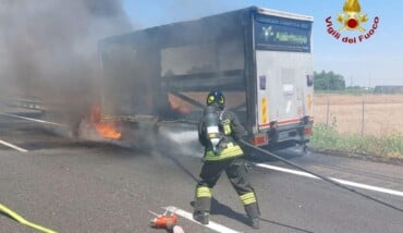 VIGILI DEL FUOCO AUTOSTRADA 