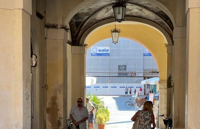 Voltone Savini Piazza Del Popolo Verso Piazza XX Settembre
