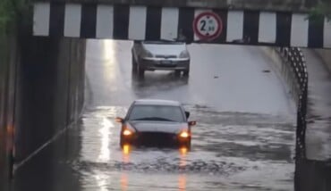 auto sottopasso cervia bloccata 