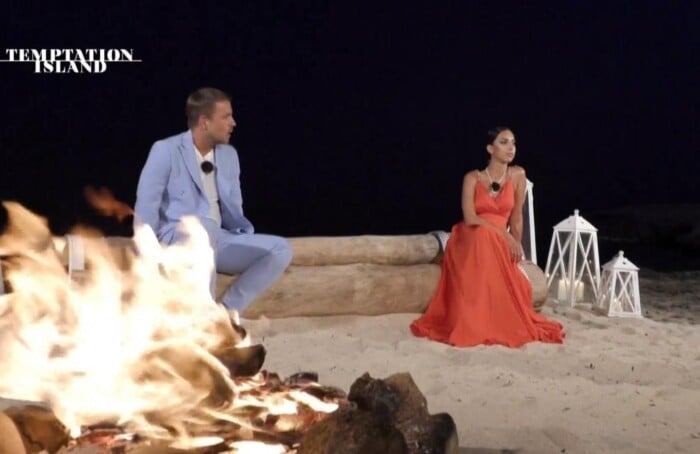 Il Falo Di Confronto Fra Manuel E Francesca A Temptation Island 2023