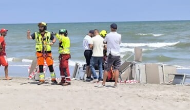 Morto Spiaggia Milano Marittima 