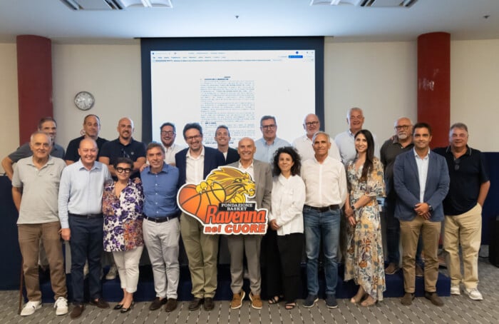 RAVENNA 29/07/2026. BASKET RAVENNA. Costituita La Fondazione Basket Ravenna Nel Cuore.