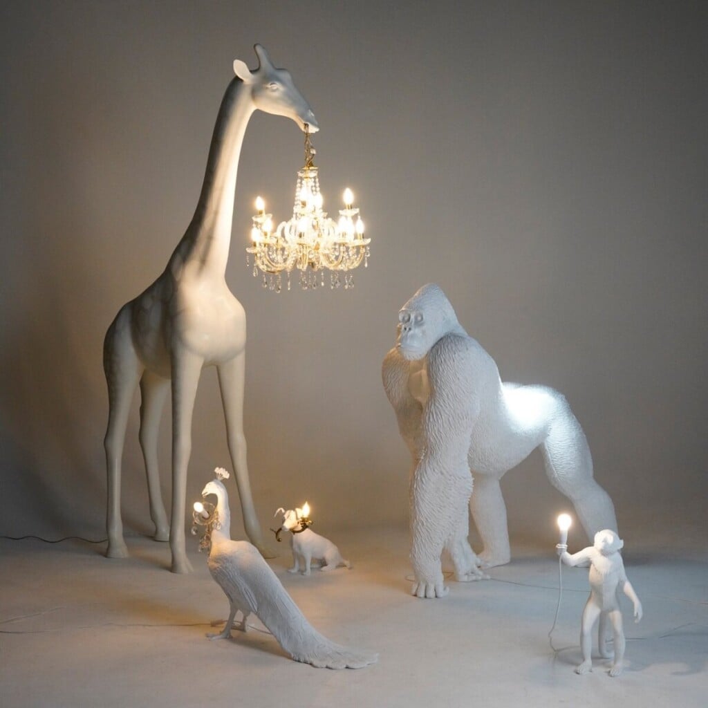 4. Giraffe In Love 2019 Marcantonio X Qeebo Monkey Lamp 2014 Marcantonio X Seletti Grande