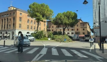 Abbattimento Piazza Caduti 